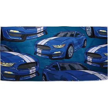 Ručník Sablio Ručník s potiskem Mustang Pattern - 30x50 cm