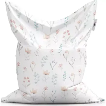 Sedací pytel Sablio Sedací vak Classic Květinová poezie - 150x100 cm