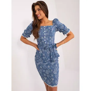 Dámské šaty LK SK 509404 šaty.20 tmavě modrá L