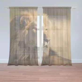 Záclona Sablio Záclony Lev 3: 2 ks - 150x250 cm - Sablio