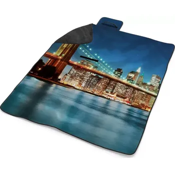 deka Sablio Plážová deka Rozsvícený most 2: 200x140 cm