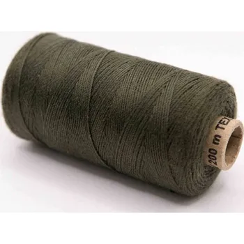 Nit Polyesterové riflové nitě v návinu 200 m - khaki