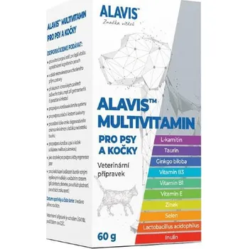 Alavis Multivitamin pro psy a kočky 60 g SET 1+1 ZDARMA