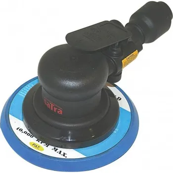 excentrická bruska SATRA S-60SHL, Pneumatická excentrická bruska 150 mm | 10 000 ot./min, bezprašná, bezolejový motor