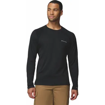 Pánské tričko Columbia Alpine Chill Pro LS Crew II M 2157341011 - black XL