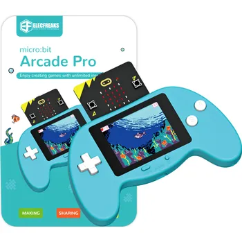 Elektronická stavebnice ElecFreaks Arcade Pro – herní konzole pro výuku programování micro:bit