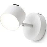 RENDL NOVA I nástěnná bílá chrom/mléčný akryl 230V LED 4.2W 3000K R14272