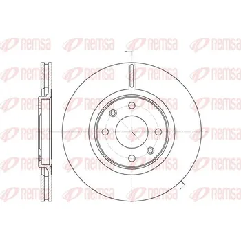 Brzdový kotouč Brzdový kotouč REMSA 6306.10
