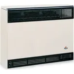 Plynové topidlo Karma Beta 4E 01 Electronic, o výkonu 3,9 kW, s odtahem spalin přes zeď a velmi jednoduchou obsluhou, s elektronickým řídícím systémem, vestavěné spínací hodiny, slonová kost