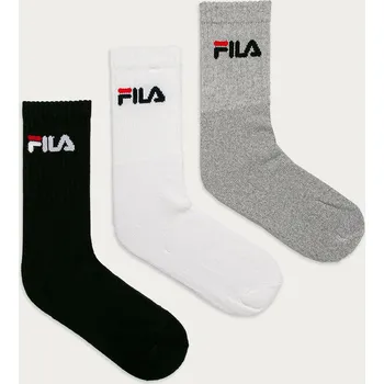 Pánské ponožky Fila - Ponožky (3-pack) F9505.D černá 99D, vel. 35/38