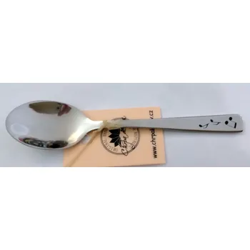 Příbor Nerezová lžička 13,5 cm - Noty