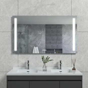 Zrcadlo EBS Mars Zrcadlo 160 x 70 cm s LED osvětlením a dotykovými tlačítky