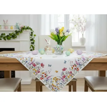 ubrus Vzorovaný ubrus na stůl JARNÍ LOUKA II. 85x85 cm Mybesthome