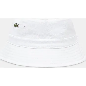 Klobouk Bavlněný klobouk Lacoste RK2056 bílá 00X, vel. L