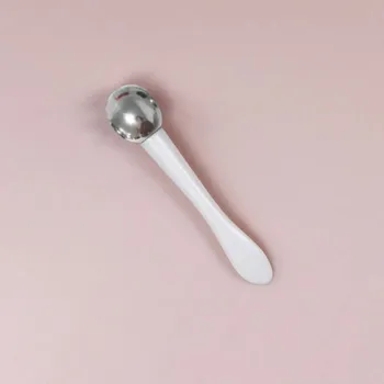 Péče o oční okolí Oční masážní špachtle na krém | oční péče - Bílý