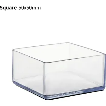 Podložka pod nábytek Protiskluzové silikonové návleky na nábytek a podlahu | ochrana nábytku, silikonové krytky - 50x50mm-čtverec