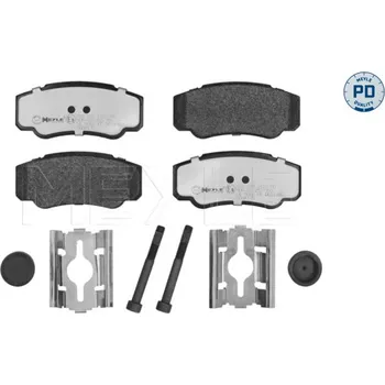 Brzdový systém Sada brzdových destiček, kotoučová brzda MEYLE 025 239 2120/PD