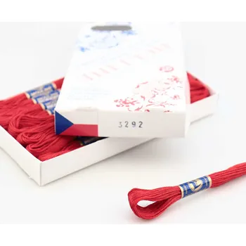 Niťárna Vyšívací příze Mouline 3292 - třešňová