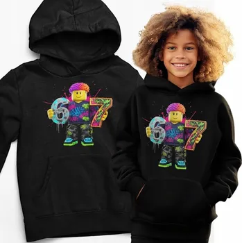 Chlapecká mikina Rule Out dětská mikina bavlna černá velikost 122