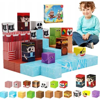 ostatní stavebnice STAVEBNICE STAVEBNICE PIRÁTSKÁ SADA S LODÍ A POKLADEM