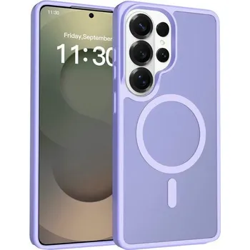 Pouzdro na mobilní telefon JP MagFit Colour MagSafe obal s N52 magnetem, Samsung Galaxy S26 Ultra, fialový