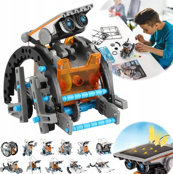 ostatní stavebnice Robot k vlastnímu sestavení 12v1 stavebnice konstrukcyjne 190 dílů solární