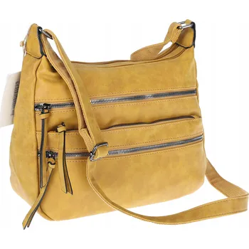 Dámská Kabelka Přes Rameno Módní Prostorná Taška přes Rameno 1030 Žlutá