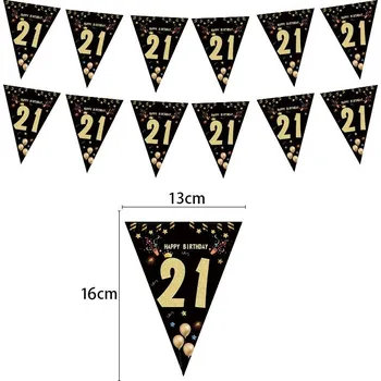 Party dekorace Narozeninová girlanda party | narozeninová výzdoba - 21.