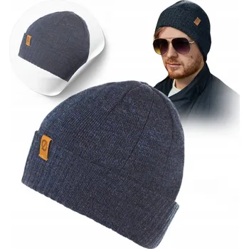 Čepice Zimní čepice Brødrene modrá, univerzální velikost