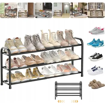 Botník Bedee 45 x 41,5 x 24 cm černá