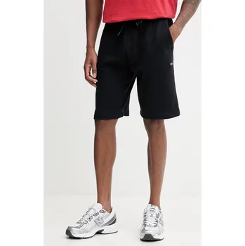 Pánské kraťasy Bavlněné šortky Napapijri NALIS NP0A4H880411 černá 99X, vel. XXL