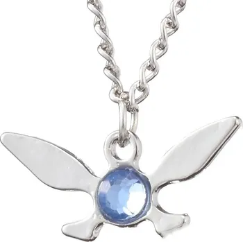 Náhrdelník Motýlí visací modré safírové doplňky | šperk - stříbrný náhrdelník