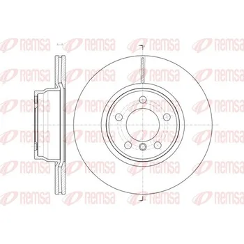 Brzdový kotouč Brzdový kotouč REMSA 61452.10