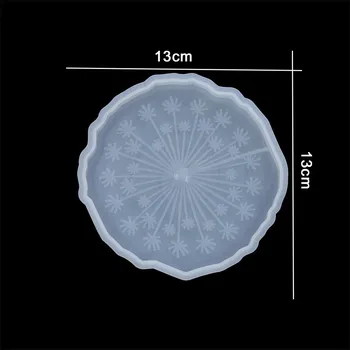 Forma na pečení Mandala forma z odolného silikonu | forma na beton, forma na epoxid - 15