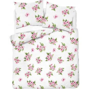 Povlečení Povlečení bavlněné 5766 A bílé 3962 220x200 DETEXPOL