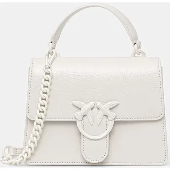 Kabelka Kožená kabelka Pinko 100071.A315 béžová 01X, vel. ONE SIZE