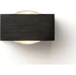 RENDL KORSO II nástěnná černý elox 230V LED 2x3W 120° IP54 3000K R12832