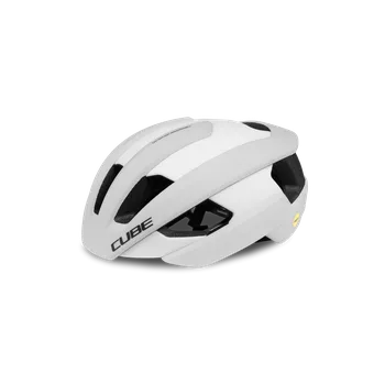 Cyklistická přilba Helma na kolo CUBE Helmet HERON MIPS White Barva: Bílá, Velikost: L (57-62)