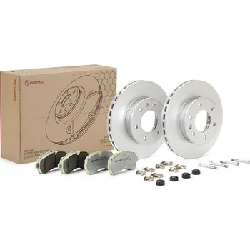 Brzdová destička Souprava brzd, kotoučová brzda BREMBO KT 10 025