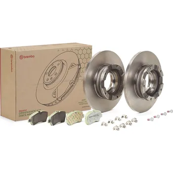 Brzdový kotouč Souprava brzd, kotoučová brzda BREMBO KT 10 017