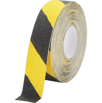 Izolační páska Durable DURALINE GRIP 1097130 protiskluzová páska černá, žlutá (d x š) 15 m x 50 mm 1 ks