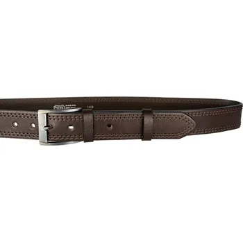 Opasek PENNY BELTS Pánský kožený opasek 11 tmavě hnědý Délka: 95 cm