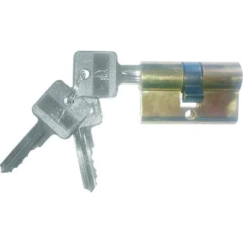 Příslušenství pro plot Polargos VLOŽKA CYLINDR. ZÁMEK 3 KLÍČE 25/25 MOSAZ
