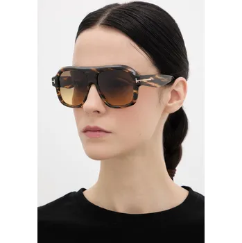 Sluneční brýle Sluneční brýle Tom Ford Rhonda FT1324.5655B hnědá 88A, vel. 56