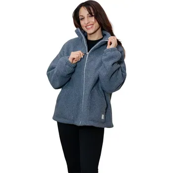 Dámská casual bunda ESITO | Dámská bunda Oversize Margita Denim blue - modrá / XS