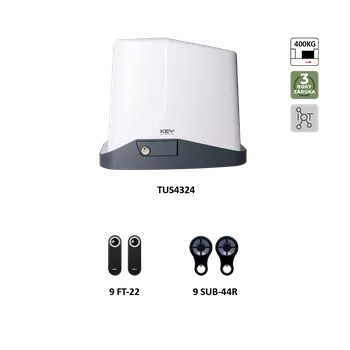 Key Automation S.r.l. 900KTUS4324KS TURBO S KIT pro posuvné brány do 4,5 m/400 kg
