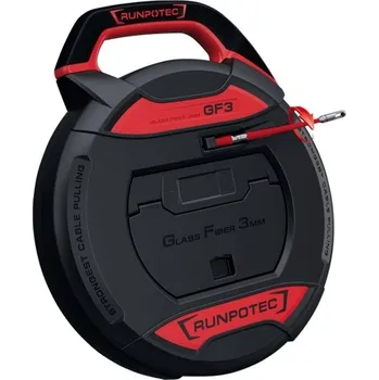 Protahovací pero GF3 ze skelného vlákna,3mm/30m, závit RTG6, bez počítadla metrů, plast. box s přísl.