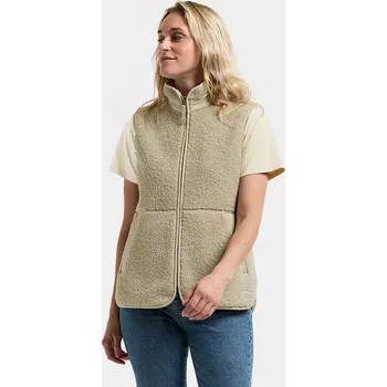 Dámská vesta Fleecová vesta Didriksons SIV 506078 béžová 80X, vel. 38