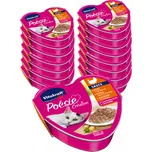 Vitakraft POESIE mokré krmivo pro kočky krůtí se sýrem 24x85g