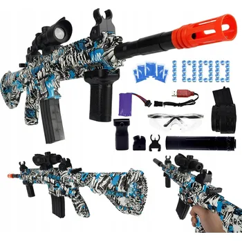 Dětská zbraň Hračka pistole M416 na gelové kuličky, 86 cm – pro děti